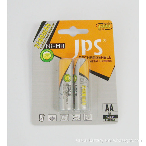 Rechargeable Battery AA 2400mAh